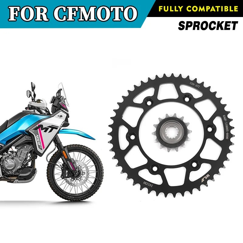 Motorcycle Parts Chain - CFMOTO 450MT için 47 Dişli Zincir
