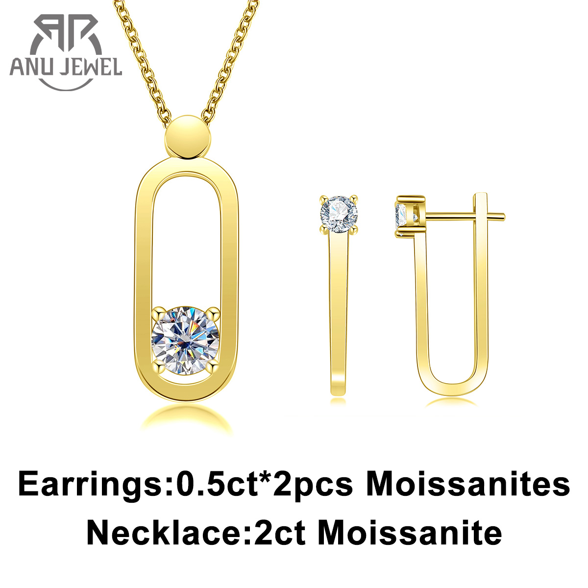 AnuJewel 2ct D Renk Mozanit Pi - Ansi Chain incelemesi ve fiyatı