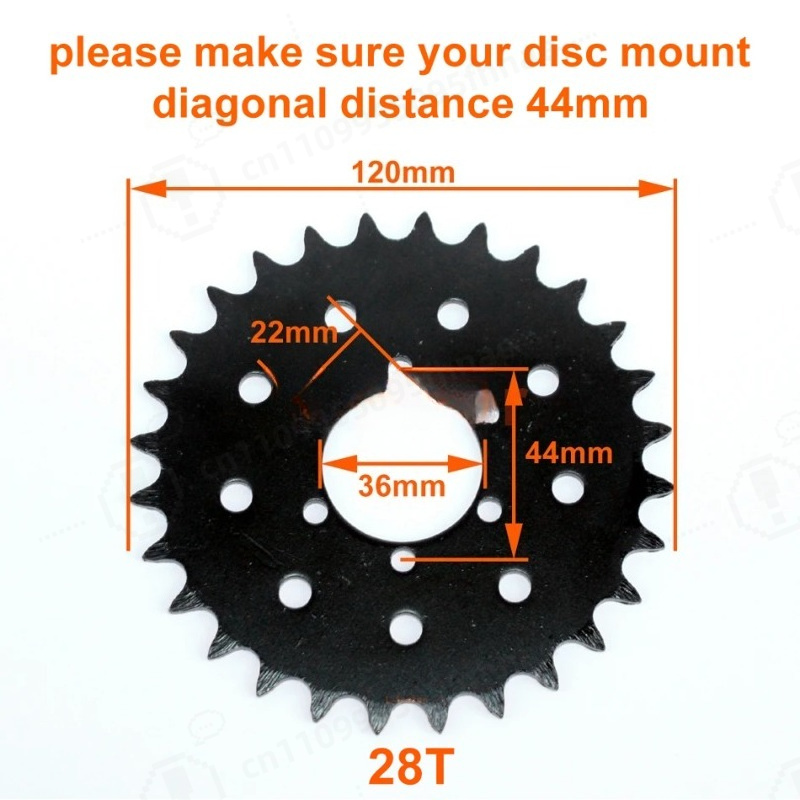 DIY 250W 350W Ucuz Çözüm Jant  - Bicycle Chain incelemesi ve fiyatı